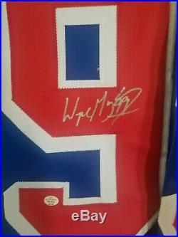 New York Rangers Signed auto autograph Jersey Wayne Gretzky with COA Kings Oilers