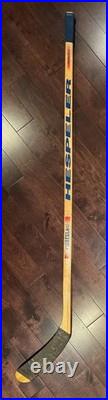 Nyr Wayne Gretzky Game Used Signed Stick 1998 1999 Last Season Personalized