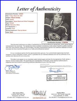 ONLY KNOWN SIGNED 1979 Wayne Gretzky WHA Oilers Birthday Photo RC Rookie JSA LOA