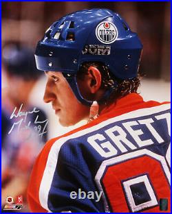 Oilers Wayne Gretzky Authentic Signed 16x20 Photo Autographed BAS #AD04324