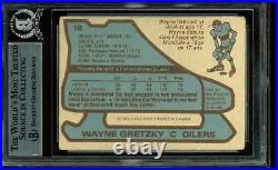 Oilers Wayne Gretzky Authentic Signed 1979 O-Pee-Chee #18 Auto Card BAS Slabbed