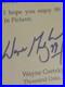 Old book page Autograph, Photo WAYNE GRETZKY ROOKIE PHOTO CARD Stat Fr TV Guide