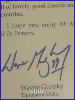 Old book page Autograph, Photo WAYNE GRETZKY ROOKIE PHOTO CARD Stat Fr TV Guide