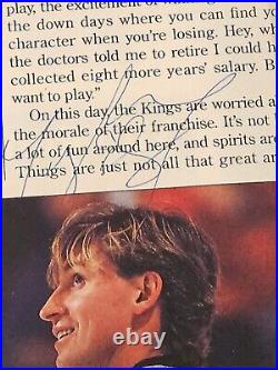 Personally Signed Wayne Gretzky Autograph ORiGINAL Hockey-Not A Copy AUTHENTIC