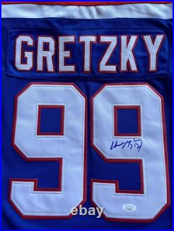 RARE! Wayne Gretzky AUTO SIGNED NEW Indianapolis Racers Hockey Jersey- JSA COA