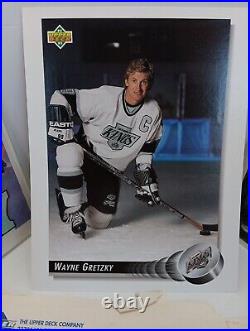 RARE! Wayne Gretzky VTG Upper Deck Poster Lot. With SIGNED ENVELOPE