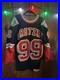Rangers Wayne Gretzky Authentic Signed Navy CCM Jersey Autographed JSA