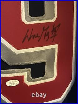 Rangers Wayne Gretzky Authentic Signed Navy CCM Jersey Autographed JSA