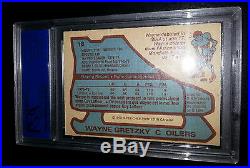 Rare! 1979 Opc #18 Wayne Gretzky Early Autograph Rookie Rc First Run Psa/dna