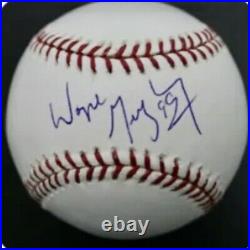 Rare #99 Wayne Gretzky Signed Baseball On Sweet Spot Jsa Certified Awesome