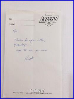 Rare Wayne Gretzky Autographed Photo + Kings Stanley Cup Memorabilia