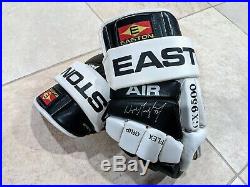 Rare Wayne Gretzky Hand-signed Easton Air Los Angeles Kings Gloves Uda & Jsa Wow