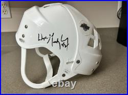 Rare Wayne Gretzky JSA Certified Autographed LA Kings Jofa Helmet with COA