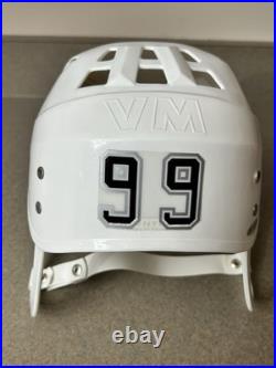 Rare Wayne Gretzky JSA Certified Autographed LA Kings Jofa Helmet with COA