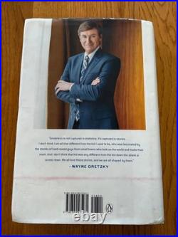 SIGNED WAYNE GRETZKY BOOK AUTOGRAPHED 99 STORIES OF The GAME 2016 The GREAT ONE