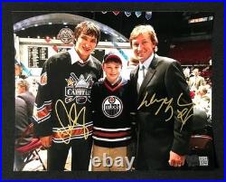 SIGNED Wayne Gretzky & Alex Ovechkin 8x10 Photo w Online COA AUTOGRAPHED