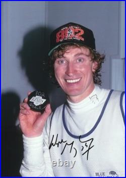 Signed WAYNE GRETZKY A4 Los Angeles Kings 802 Record Photo EXACT PROOF/COA
