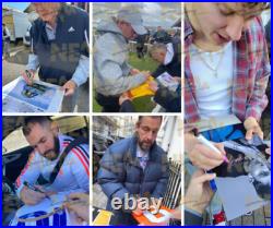 Signed WAYNE GRETZKY A4 Los Angeles Kings 802 Record Photo EXACT PROOF/COA