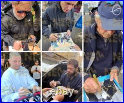 Signed WAYNE GRETZKY A4 Los Angeles Kings 802 Record Photo EXACT PROOF/COA