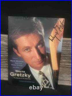 Signed Wayne Gretzky Book In Good Shape. Rare