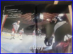 Signed Wayne Gretzky Book In Good Shape. Rare