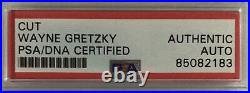 The Great One Wayne Gretzky #99 Signed Autograph 3x5 Cut PSA DNA FREE S&H