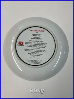 The Great One Wayne Gretzky Autograph 10 Plate Coa