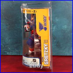 Todd McFarlane Autographed Wayne Gretzky NHL St. Louis Blues Action Figure COA