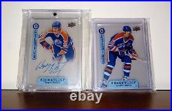 UD Chronology Hockey 0 Celsius Hard Signed Auto & Non Auto Lot SSP Wayne Gretzky