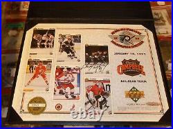 UDA 1992 Wayne Gretzky Autographed All Star Game Limited Edition photo-TOUGH