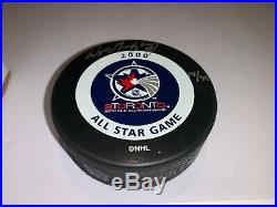 Ultra Rare Wayne Gretzky Autographed Limited Edition 2000 NHL All Star Puck