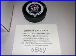 Ultra Rare Wayne Gretzky Autographed Limited Edition 2000 NHL All Star Puck