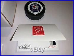 Ultra Rare Wayne Gretzky Autographed Limited Edition 2000 NHL All Star Puck