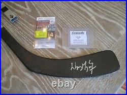 Ultra Rare Wayne Gretzky Chrome Easton 99-802 & T-flex Shaft Blade Signed 2 Coa