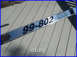 Ultra Rare Wayne Gretzky Chrome Easton 99-802 & T-flex Shaft Blade Signed 2 Coa