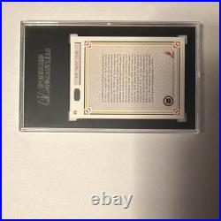 Upper Deck 1991-92 Upper Deck 50/50 Club Auto #45 SGC Auth Wayne Gretzky