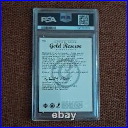 Upper Deck Gold Reserve 1998 Wayne Gretzky Autographed Card #WG PSA
