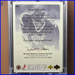 Upper Deck UD Authentics 1999 Wayne Gretzky WG2 Auto Los Angeles Kings