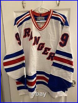 Upper Deck Wayne Gretzky Autographed Rangers Jersey Authenticated With COA & Tags
