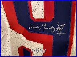 Upper Deck Wayne Gretzky Autographed Rangers Jersey Authenticated With COA & Tags