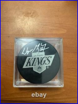 Upper Deck Wayne Gretzky LA Kings Autographed Hockey Puck