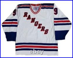 VINTAGE NWT Wayne Gretzky SIGNED New York Rangers Jersey CCM XL Autograph