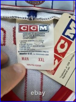 VINTAGE NWT Wayne Gretzky SIGNED New York Rangers Jersey CCM XXL Autograph