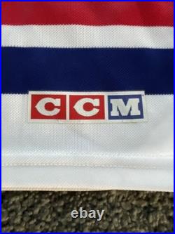 VINTAGE NWT Wayne Gretzky SIGNED New York Rangers Jersey CCM XXL Autograph