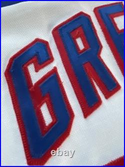 VINTAGE NWT Wayne Gretzky SIGNED New York Rangers Jersey CCM XXL Autograph