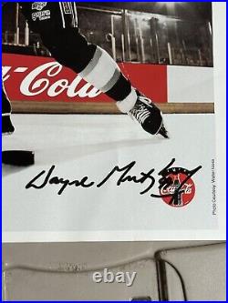 Very Rare/ Wayne Gretzky Los Angeles Kings Jersey 8x10 Autograph Photo