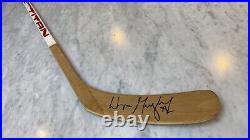 Vintage 1980s Wayne Gretzky Game Model Signed Titan TPM2020 Hockey Stick JSA LOA