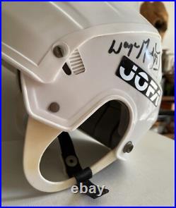 Vintage Signed Wayne Gretzky Jofa Hockey Helmet Full Size Adult 1990