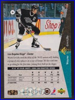 WAYNE GRETZKY 1994 Upper Deck SP Blue Auto #54, /500