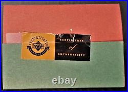 WAYNE GRETZKY-1996 Upper Deck SP (#229/500) 2-Card Set AUTO/AUTOGRPAH MINT